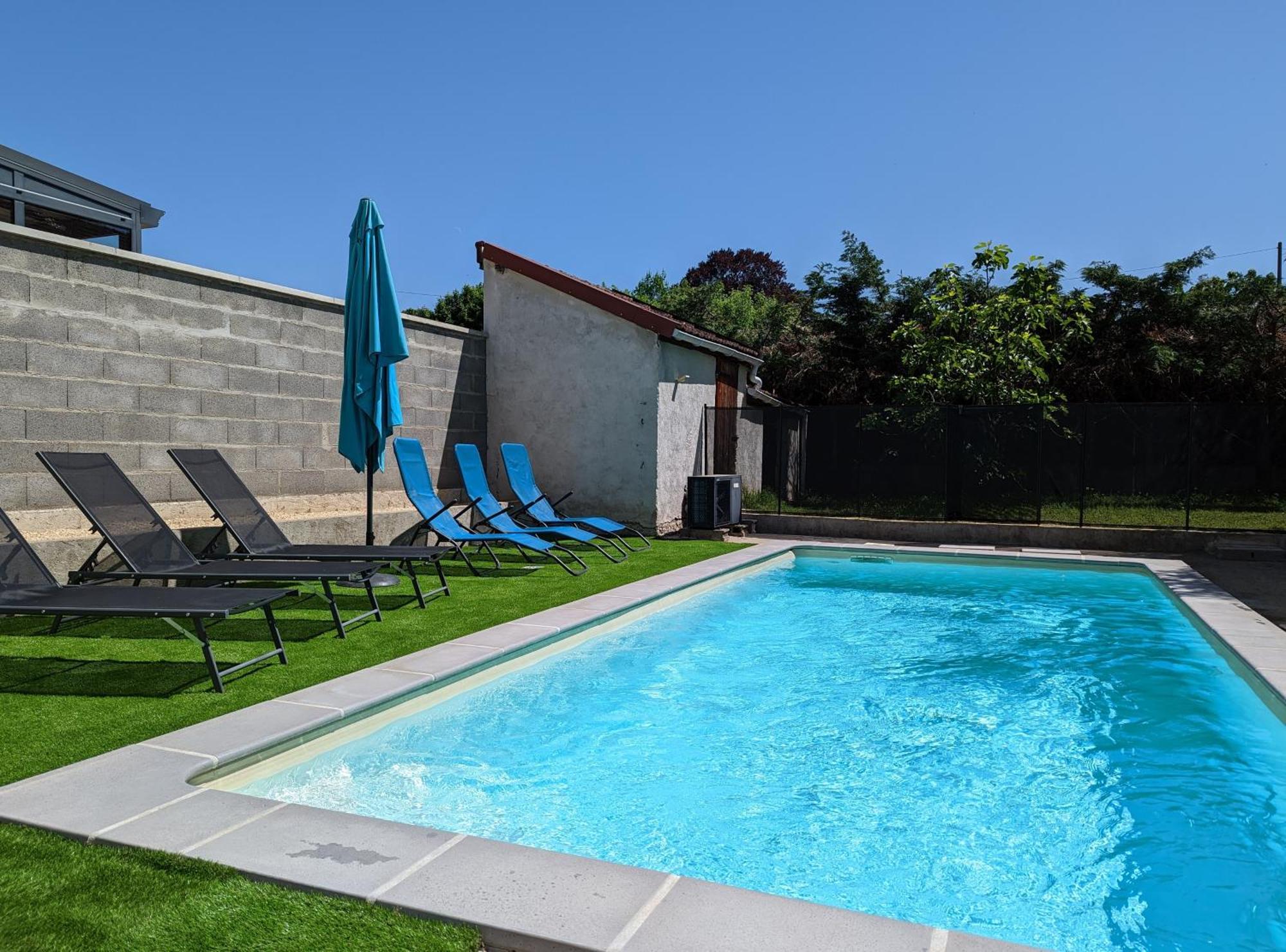 Maison 6 Personnes, Piscine Privee, Jardin Moulins  Dış mekan fotoğraf